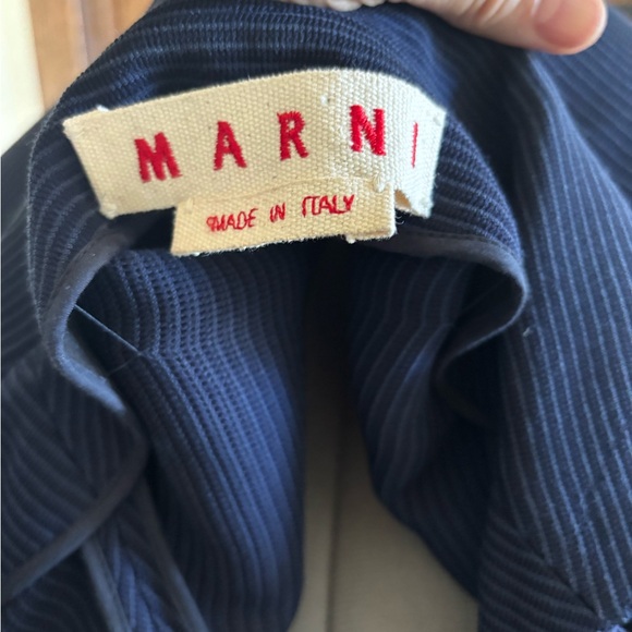 GUC INNOVATIVE MARNI Unstructured Open Blue Jacket IT 44 US 10 - Picture 7 of 7